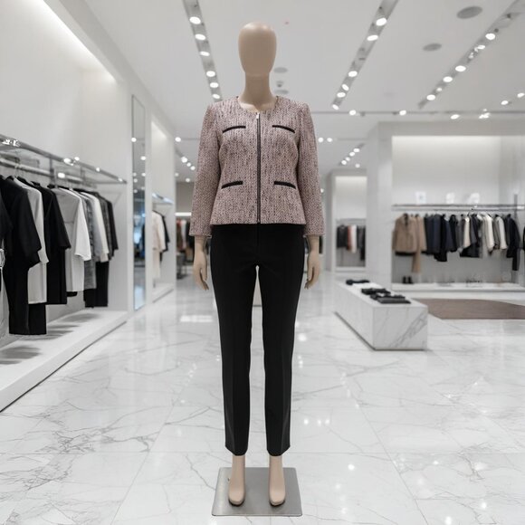 Vince Camuto Herringbone Jacket - Picture 1 of 4